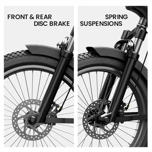 Motovolt URBN Electric Cycle | 120 km Range Long-Lasting E-Bike with Pedal Assist