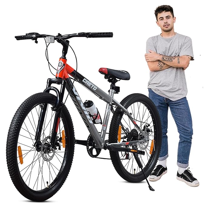 Leader Vivid Creto 29T Multispeed MTB – Premium 7-Speed Mountain Bike with Front Suspension & Dual Disc Brakes, Affordable Alternative to Electric Bicycles