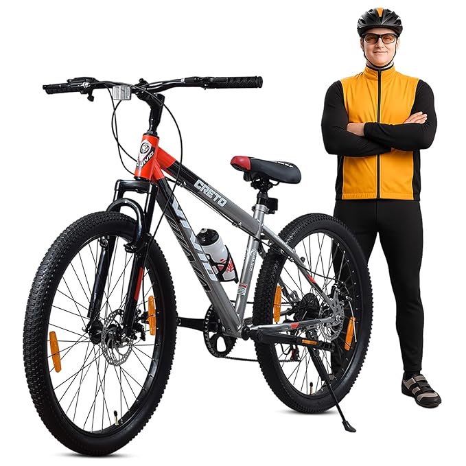 Leader Vivid Creto 29T Multispeed MTB – Premium 7-Speed Mountain Bike with Front Suspension & Dual Disc Brakes, Affordable Alternative to Electric Bicycles