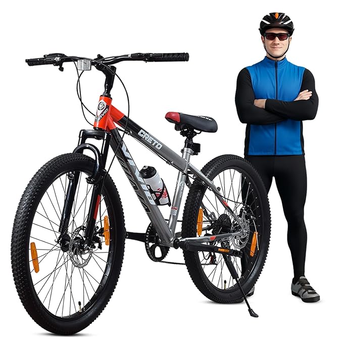 Leader Vivid Creto 29T Multispeed MTB – Premium 7-Speed Mountain Bike with Front Suspension & Dual Disc Brakes, Affordable Alternative to Electric Bicycles