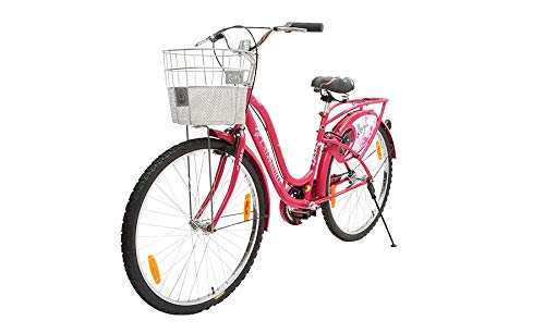 BSA Ladybird Hazel Road Bike for Women | 26-Inch Wheel, 19-Inch Frame | Pink | Best Electric Bicycle Alternative for Girls & Ladies