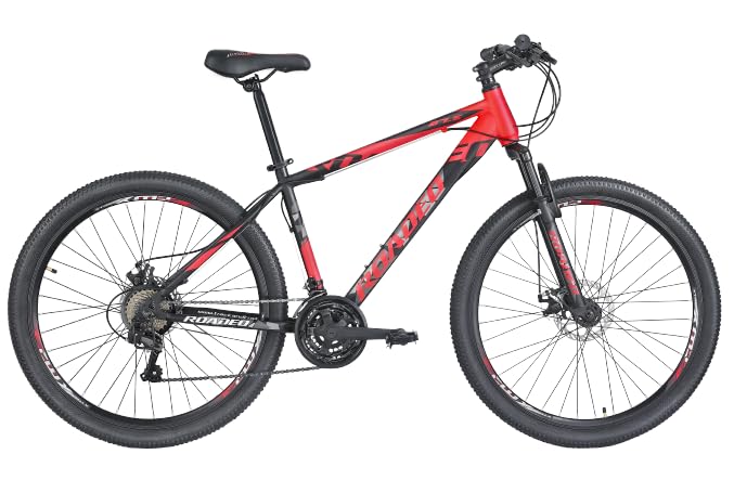 Hercules Roadeo Hardliner 27.5T Electric-Look Mountain Bike with 21-Speed Microshift Gears – Best Affordable E Bike Alternative in India
