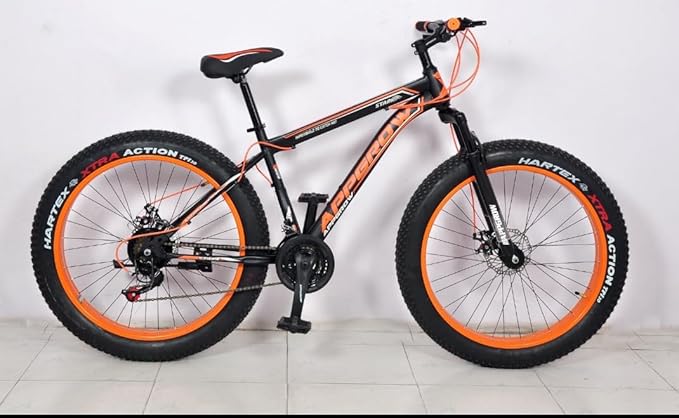 Stark Fat Tyre Mountain Bike: 26″ All‑Terrain Ride with Disc Brakes—Your Ultimate Bike Electric Bike Alternative