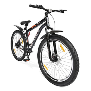 Urban Terrain Galaxy Pro 26T MTB – High-Performance Single-Speed Pedal Bike with Dual Disc Brakes & Front Suspension | Affordable Alternative to Electric Bikes