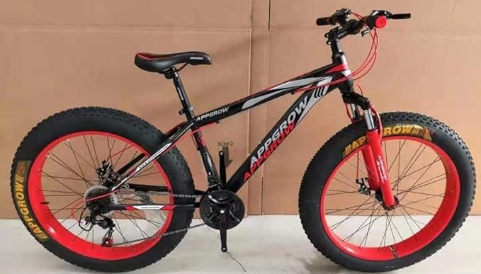 Appgrow Jaguar 26-Inch Fat Tyre Sports Mountain Bike – Best Affordable Alternative to Electric Bikes in India