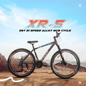 Leader XR-5 29T Mountain Bike | 21-Speed Alloy MTB with Disc Brakes | Best Affordable Alternative to Electric Bike in India