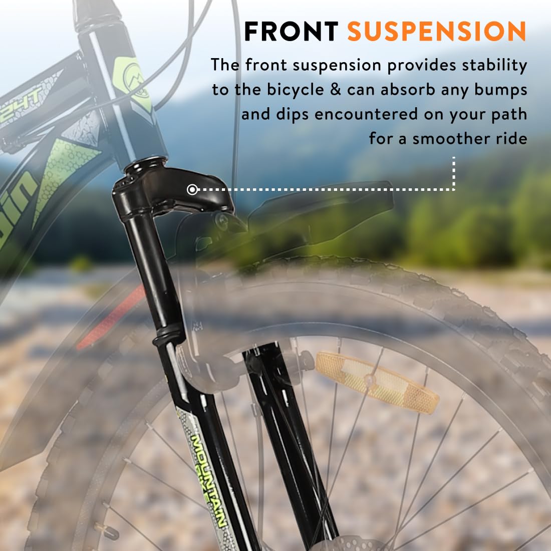 Urban Terrain Galaxy Ultra 27.5T Mountain Bike for Men | High-Performance Gear Cycle with Disc Brakes & Front Suspension | Stylish Alternative to Electric Bike, E Bicycle & Battery Bike