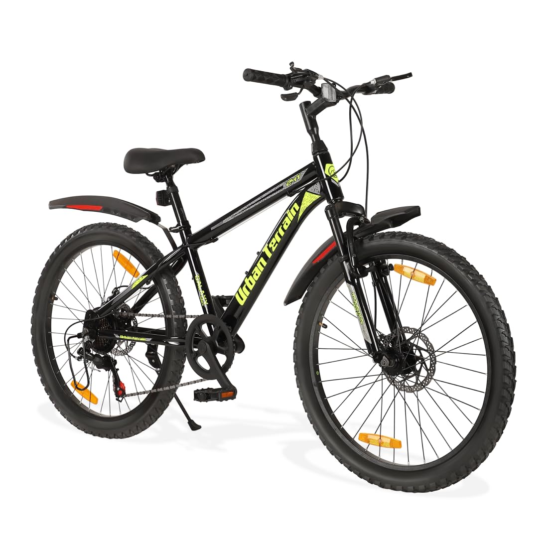 Urban Terrain Galaxy Ultra 27.5T Mountain Bike for Men | High-Performance Gear Cycle with Disc Brakes & Front Suspension | Stylish Alternative to Electric Bike, E Bicycle & Battery Bike