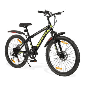Urban Terrain Galaxy Ultra 27.5T Mountain Bike for Men | High-Performance Gear Cycle with Disc Brakes & Front Suspension | Stylish Alternative to Electric Bike, E Bicycle & Battery Bike