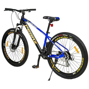 Geekay Pegaz 27.5T Electric Style MTB – 24-Speed Shimano Altus, Lockout Suspension, Dual Disc Brakes | Affordable Hero Electric Bike Alternative for Men (12+ Yrs)