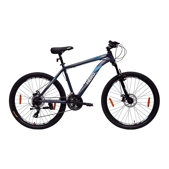 Hero Sprint Riot 26T 21‑Speed Mountain Bike – Freestyle MTB with Shimano Gears & Dual Disc Brakes