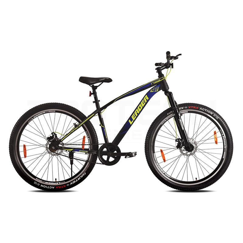 Leader Griffin 29T Single Speed MTB Cycle – Mountain Bike with Dual Disc Brake & Front Suspension | Affordable Eco Bike Alternative for Teens and Adults