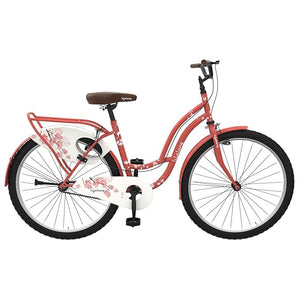Lifelong Lady Cycle for Women – Hybrid Freeride Bike with Mudguard & Carrier | Best Budget Alternative to Electric Bicycle