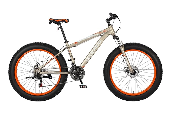 Cockatoo Premium CFT Series Mountain & Fat Bike 26T with Shimano Gear – Best Electric-Ready Unisex Bicycle for Youth & Adults | Affordable Hero-Style Battery Bike Alternative in India