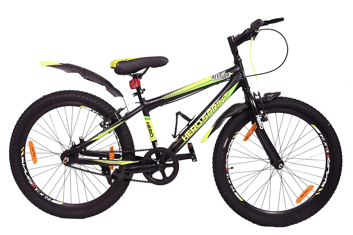 Hero Sprint Attitude 24T Road Bike | Lightweight Steel Road Cycle – Best Alternative to Electric Bicycle