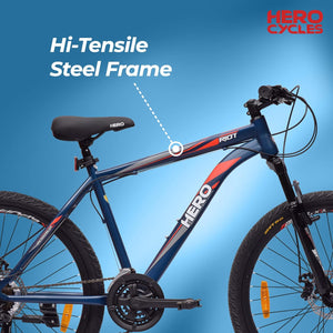 Hero Sprint Riot 26T 21‑Speed Mountain Bike – Freestyle MTB with Shimano Gears & Dual Disc Brakes