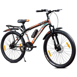Leader Beast 26T IBC Mountain Bike – Premium Single-Speed City & Mountain Cycle for Men (Matt Black)