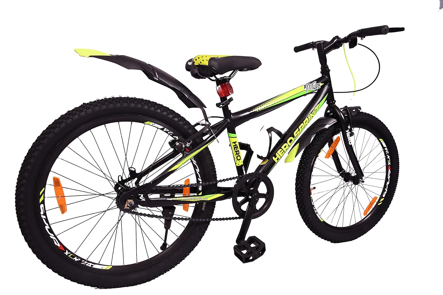 Hero Sprint Attitude 24T Road Bike | Lightweight Steel Road Cycle – Best Alternative to Electric Bicycle