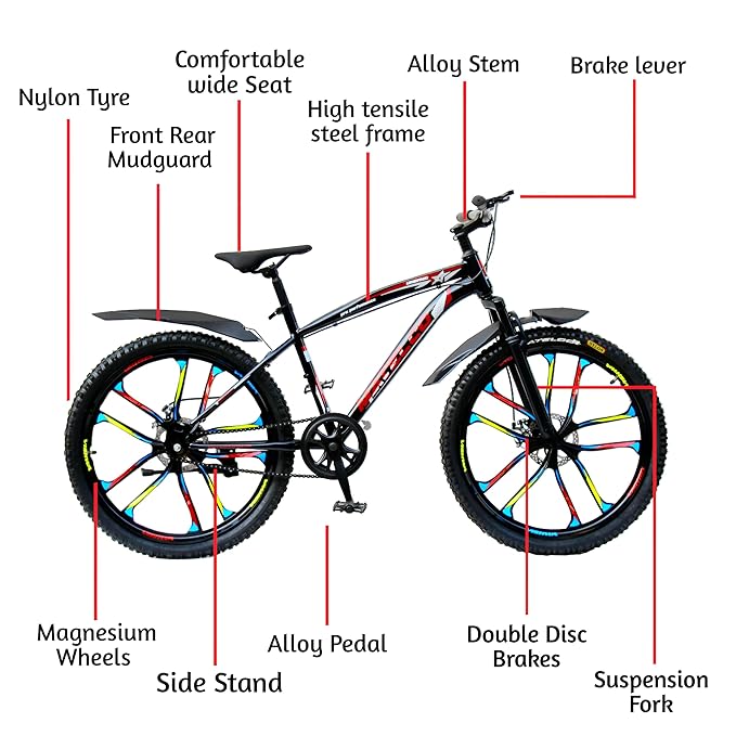 MATELCO Urbano 26‑inch MAGWHEEL MTB – Stylish Electric Bike Alternative for Adults