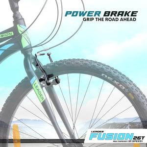 Leader Fusion 26T Hybrid Cycle with 21-Speed Gears – Affordable Alternative to Electric Bikes in India