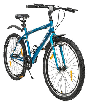 VESCO Downtown 26T Electric Cycle | Affordable E-Bike for Men with Steel Frame & Hybrid Design