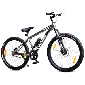 Leader Beast 26T Mountain Bike – Sleek Single‑Speed Cycle with Suspension & Dual Disc Brakes, Affordable Pedal‑Powered Alternative to Electric Bicycles
