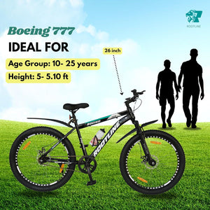 ROOTLINE Boeing 26T MTB – Stylish Mountain Bike for Adults | Affordable Electric Bike Alternative
