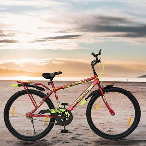 🚴 ROOTLINE Lebron 26T Electric Cycle for Men | 36V Lithium Battery E-Bike with Pedal Assist & Carrier