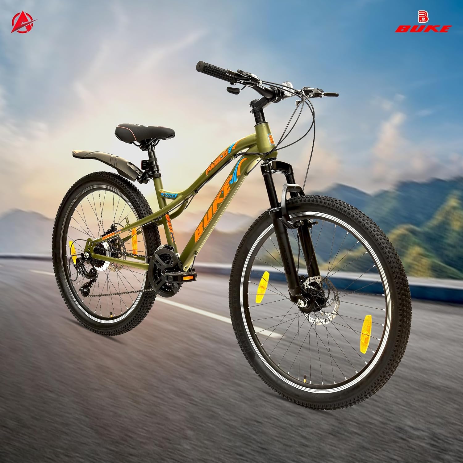 Avon Electric Cycle 26T | Long Range E-Bike with Powerful Battery & Disc Brakes