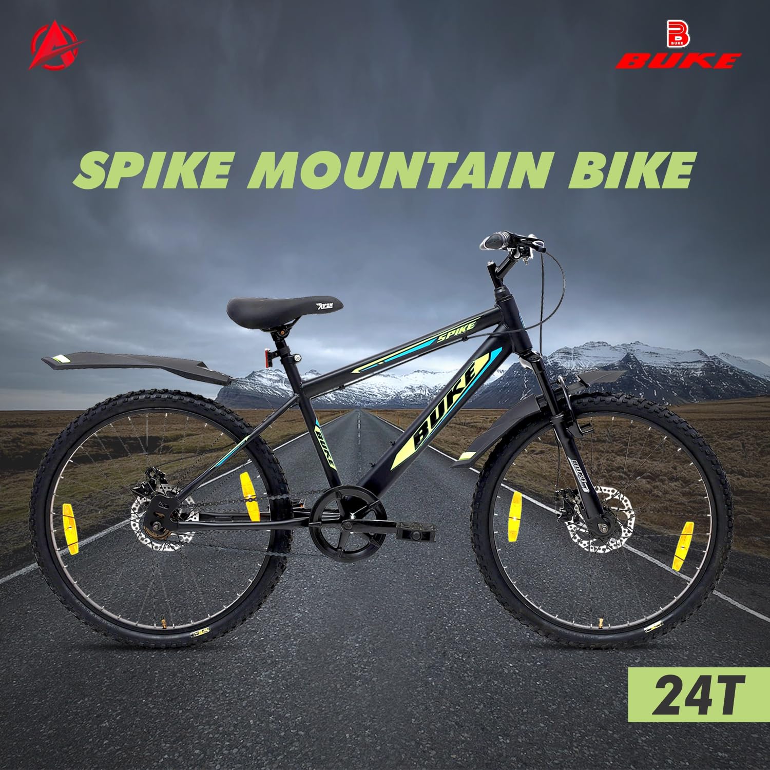 Avon Buke Spike Electric Cycle | 250W Motor | 36V Battery | Front Suspension | Affordable E Bike in India