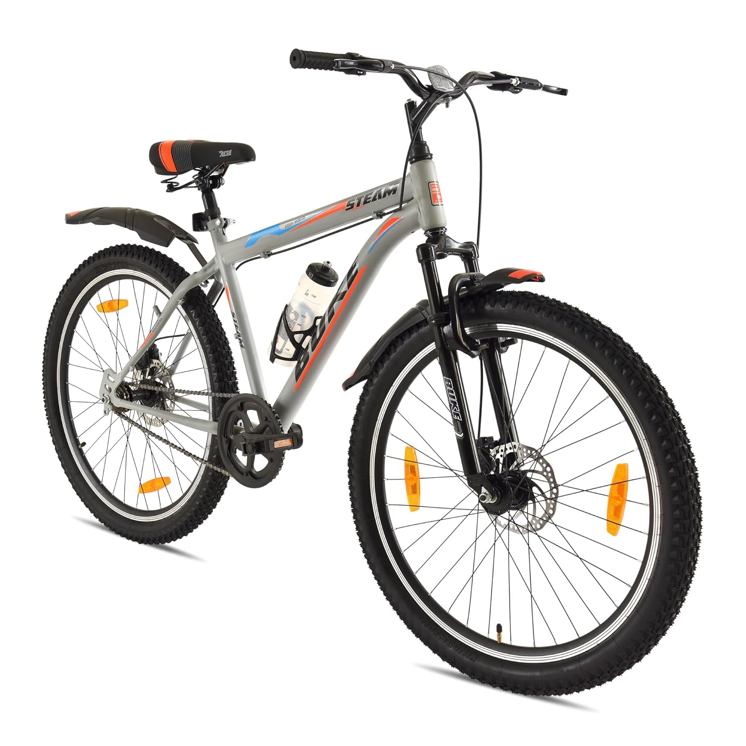 Avon Steam 26T Electric Cycle for Adults | Affordable E-Bike with Dual Disc Brakes & Long Range