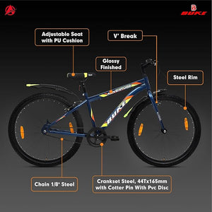 BUKE Adventure 27.5T Electric Cycle – Affordable Long-Range E-Bike for City & Trails
