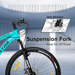 Premium Electric Cycle for Men & Women | Long Range Eco-Friendly E-Bike with Powerful Motor & Disc Brakes