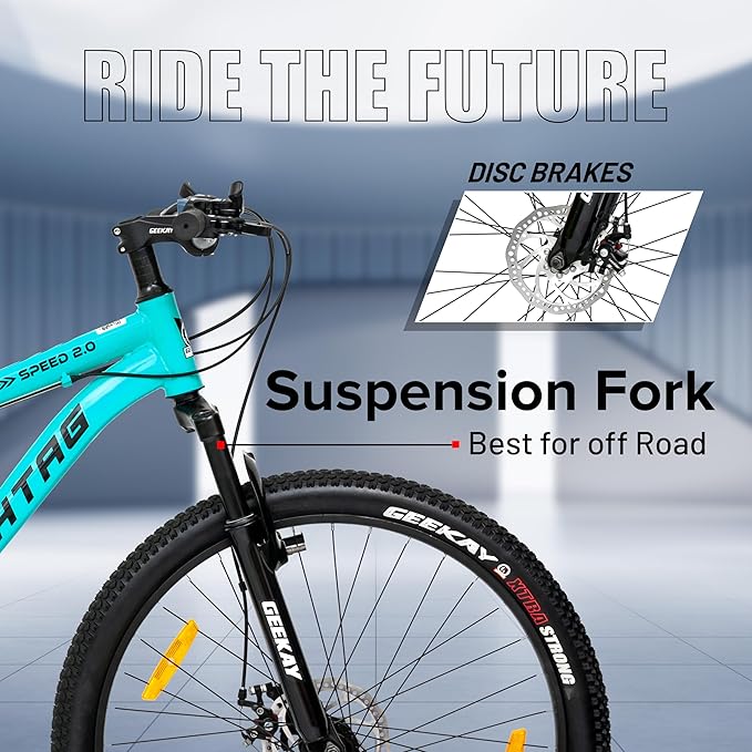 Premium Electric Cycle for Men & Women | Long Range Eco-Friendly E-Bike with Powerful Motor & Disc Brakes