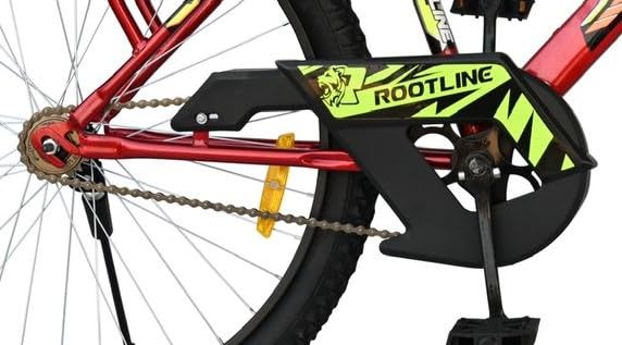 🚴 ROOTLINE Lebron 26T Electric Cycle for Men | 36V Lithium Battery E-Bike with Pedal Assist & Carrier
