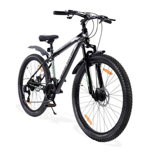 Urban Terrain UT1000S26 | 21-Speed Gear Mountain Bike for Men | Dual Disc Brakes, Front Suspension – Best Non-Electric Alternative to E-Bikes