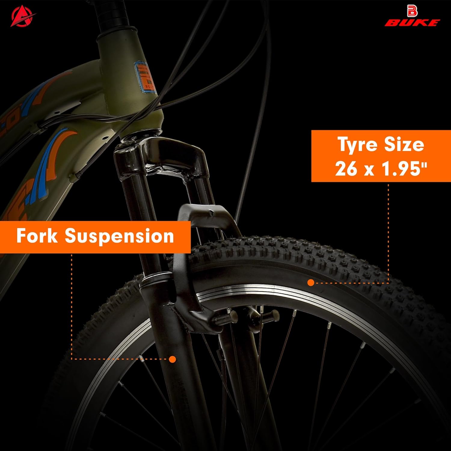 Avon Electric Cycle 26T | Long Range E-Bike with Powerful Battery & Disc Brakes