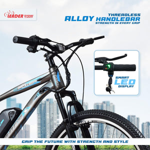 🚴 Leader E-Power L6 Pro 27.5T Electric Cycle | 250W Motor, Removable Battery & Dual Disc Brakes