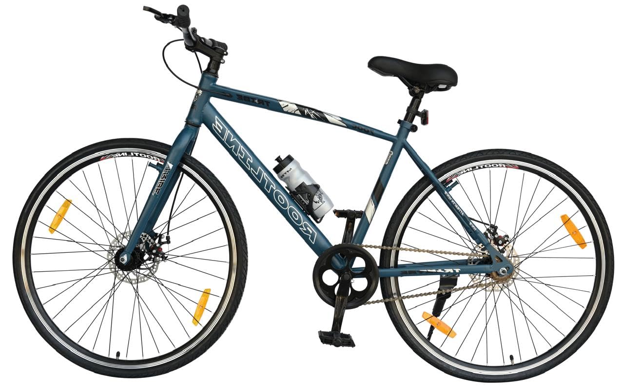 ROOTLINE Tribe 700C Hybrid Cycle with Dual Disc Brakes | Affordable Racing-Style Bicycle for City & Trail