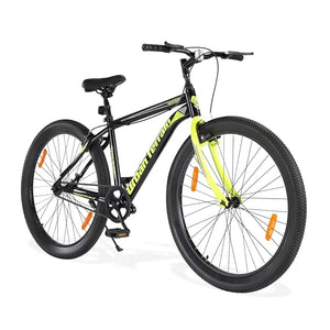Urban Terrain Galaxy 26T MTB Bike for Men & Teens | Single-Speed Mountain Cycle | White | Affordable Alternative to Electric Bikes in India