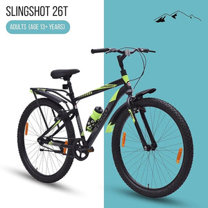 Hero Slingshot 26T Electric Cycle – 26″ MTB E-Bike with Lithium Battery & Disc Brakes