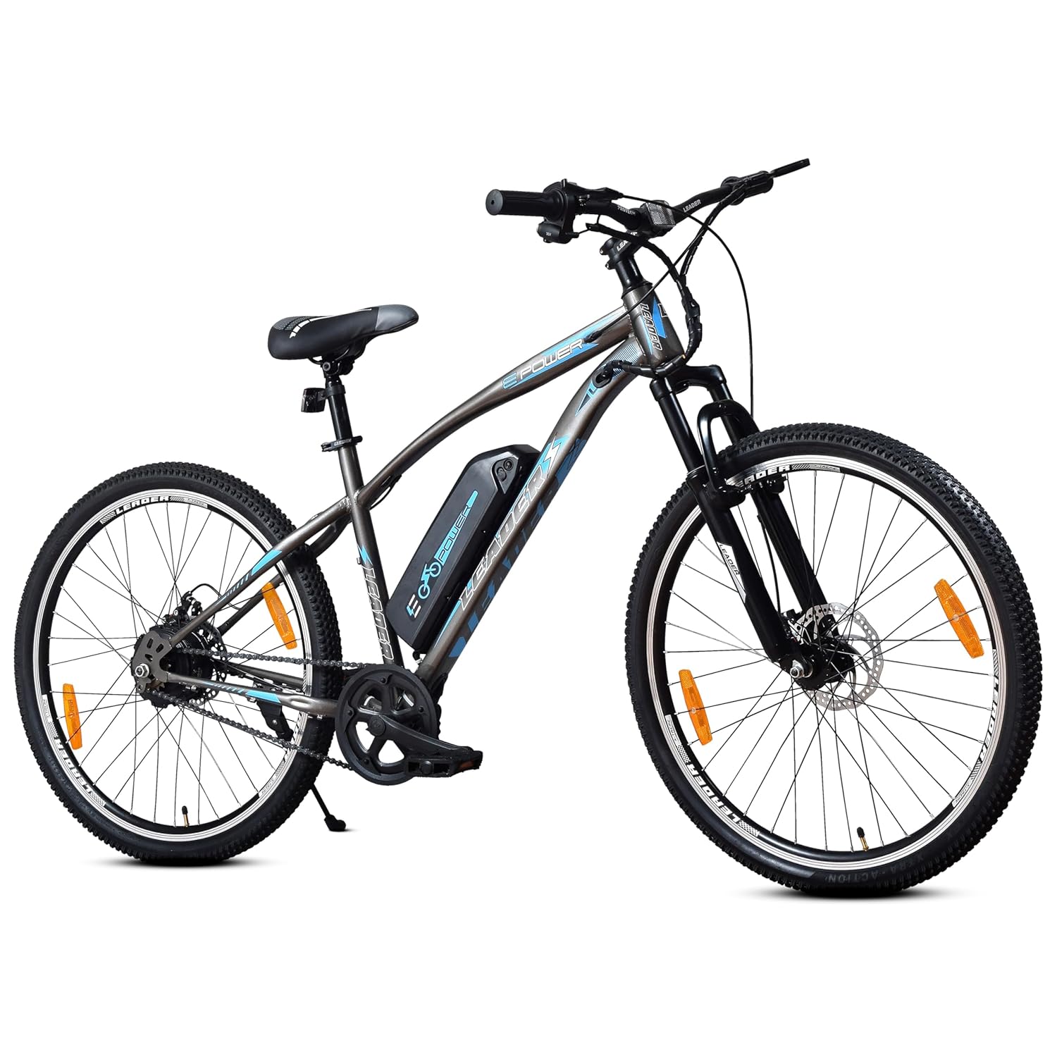 🚴 Leader E-Power L6 Pro 27.5T Electric Cycle | 250W Motor, Removable Battery & Dual Disc Brakes