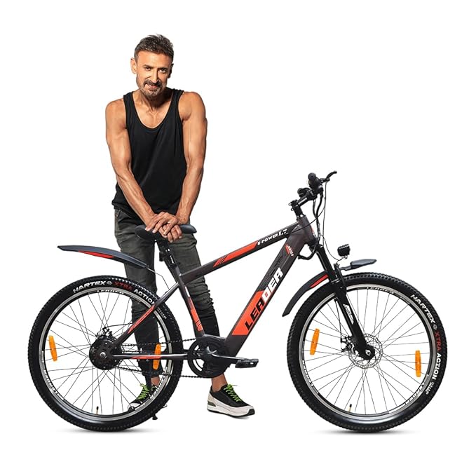 🚴 Leader E-Power L6 Pro 27.5T Electric Cycle | 250W Motor, Removable Battery & Dual Disc Brakes