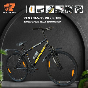 Rootline Volcano 26T Mountain Bike – Affordable Alternative to Electric Cycles in India