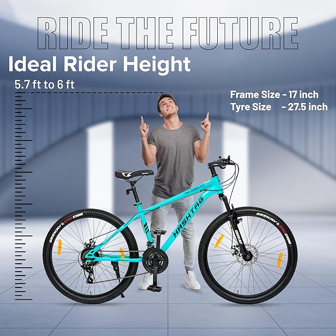 Premium Electric Cycle for Men & Women | Long Range Eco-Friendly E-Bike with Powerful Motor & Disc Brakes