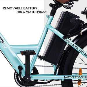 Motovolt KIVO Easy Electric Cycle – Best Affordable e Bike in India with 45Km Range & Removable Battery