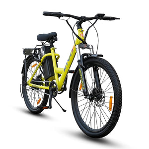 Motovolt KIVO Easy Electric Cycle – Best Affordable e Bike in India with Removable Battery, 45 Km Range & Front Suspension