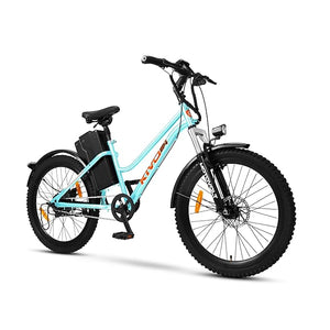 Motovolt KIVO Easy Electric Cycle – Best Affordable e Bike in India with Removable Battery, 45 Km Range & Front Suspension