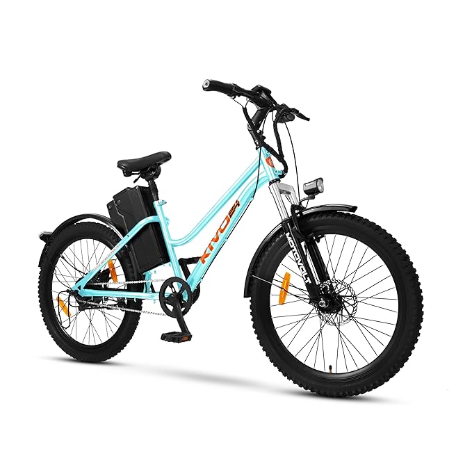Motovolt KIVO Easy Electric Cycle – Best Affordable e Bike in India with Removable Battery, 45 Km Range & Front Suspension