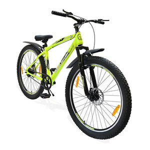 Urban Terrain Galaxy Pro 26T MTB – High-Performance Single-Speed Pedal Bike with Dual Disc Brakes & Front Suspension | Affordable Alternative to Electric Bikes